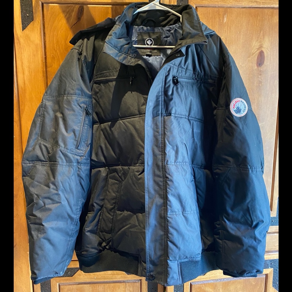 NWOT Mens Halifax Trader HW Faux Fur Coat/Parka